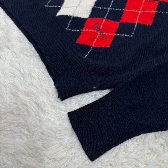 Burberrys Unisex Vintage Pure Lambswool Sweater - Picture 7 of 10